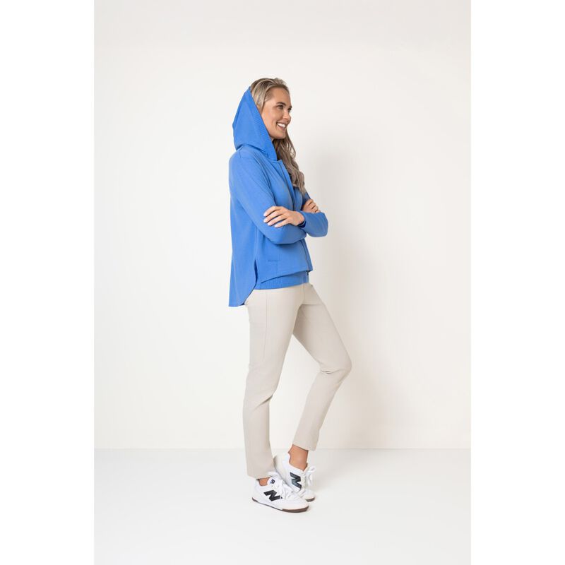 B Merino Hooded Zip Through image number 3